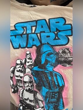 MAD Engine Star Wars Tee - Black Print on Cream